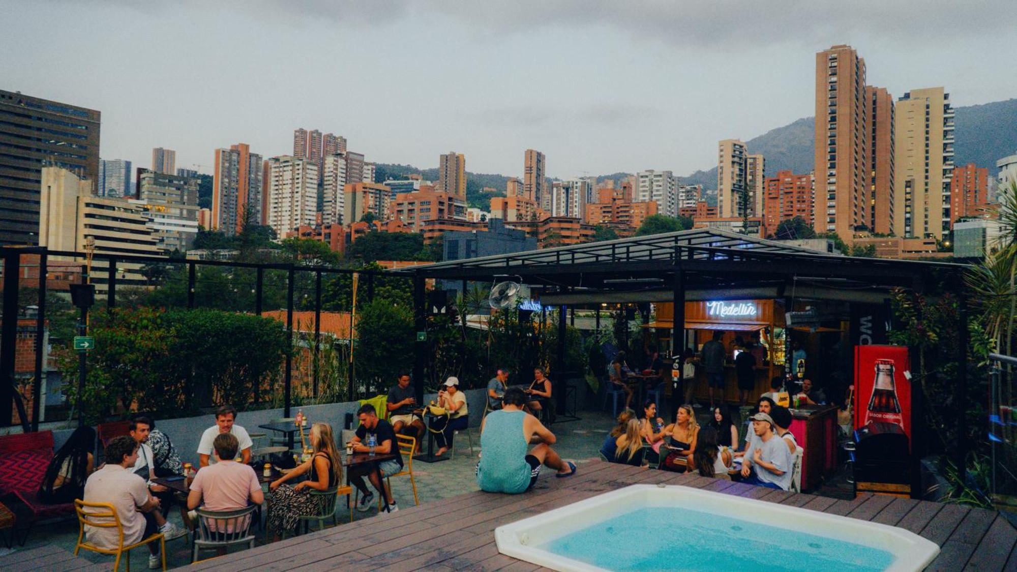 Viajero Medellin Hostel المظهر الخارجي الصورة